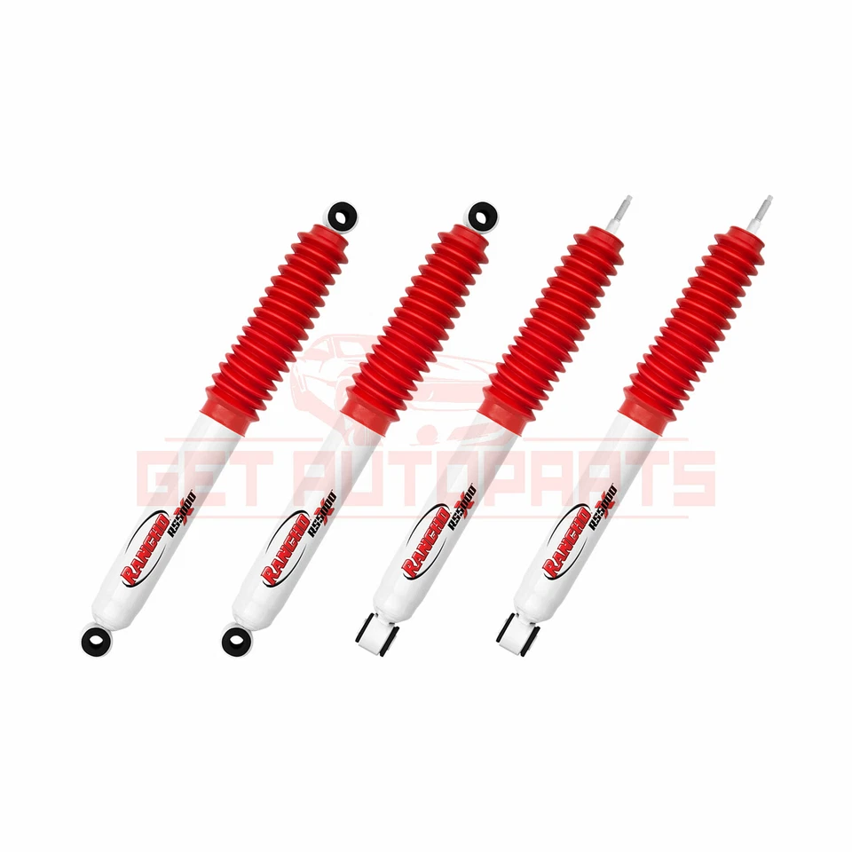 Kit de 4 Amortiguadores de Gas Rancho RS5000X Delanteros y Traseros para Toyota T100 4x4 93-98 Foto 2 de 4