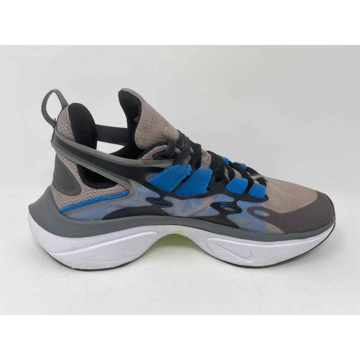 Nike D/MS/X Patchwork Gray Blue Sneakers Mens 7 1/2 1221 L  display picture 2