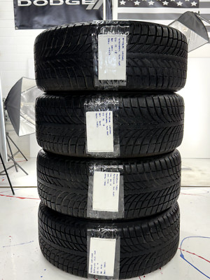 MICHELIN LATITUDE ALPIN ZP RUN FLAT SET OF 4 DOT 2022 13 32' SECONDS #IS