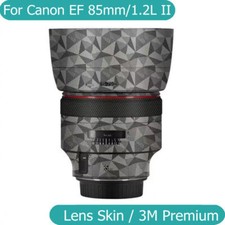 Adesivo per Canon EF 85mm F1.2 L II USM pellicola decalcomania vinile pellicola obiettivo EF85 II