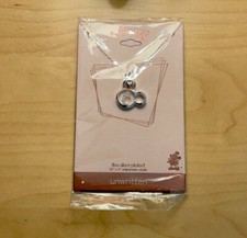 Mickey Mouse  C  Initial Pendant Necklace