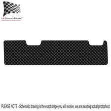 Ford Transit Custom Rear Floor Mat Rubber Heavy Duty 3Mm (2018-2023) Black 934