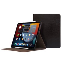 iPad Air 11 M3 Case - Air 7th Gen - 2025 -Genuine Leather - Pencil Holder
