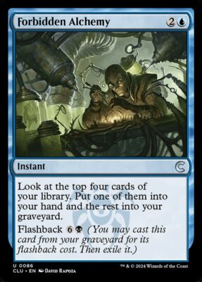 1x Forbidden Alchemy NM Eng MTG - Ravnica Clue Edition