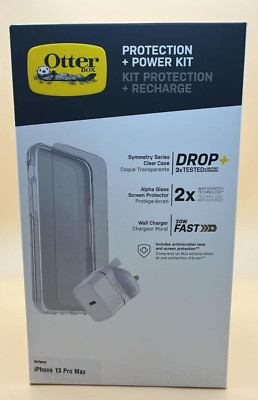 OtterBox iPhone 13 Pro Max Case Hülle / Displayschutz und USB C Ladegerät