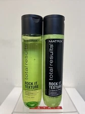 Matrix Total Results Rock it Texture Shampoo and Conditioner Set 10.1 fl. oz.Duo