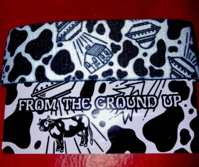 ZOX From The Ground Up Fun UFO And Cow Strap Perfect Condition Stand Out Medium