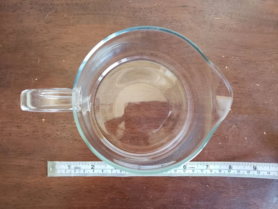 Jarra de vidrio térmico moderna Mid Century, cafetera/tetera, 24 oz, sin firmar Foto 3 de 4