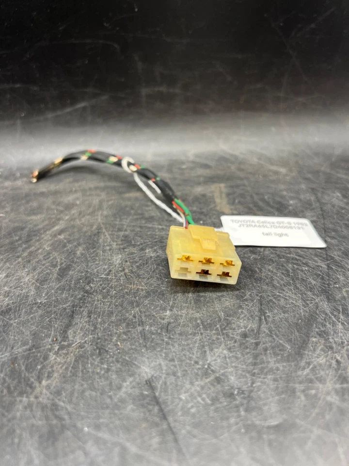 1982-1993 Toyota Celica GT-S OEM Rear Tail Light Reverse Pigtail Wiring Harness - Image 2 of 4