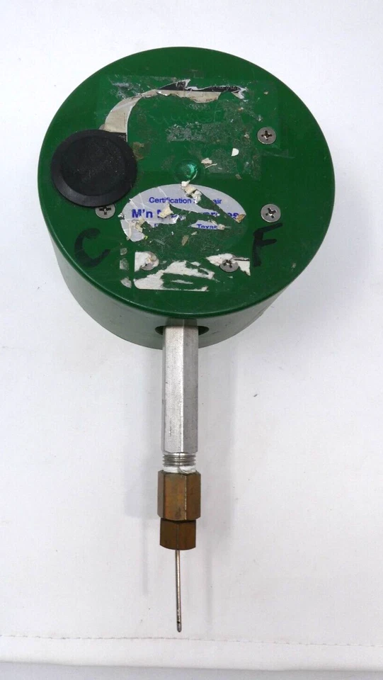 3D Instruments 544-22 to 60 psi, 4.5" Dial, 1/4" NPT Green Test Gauge 0.2 Divisi - Image 4 of 4