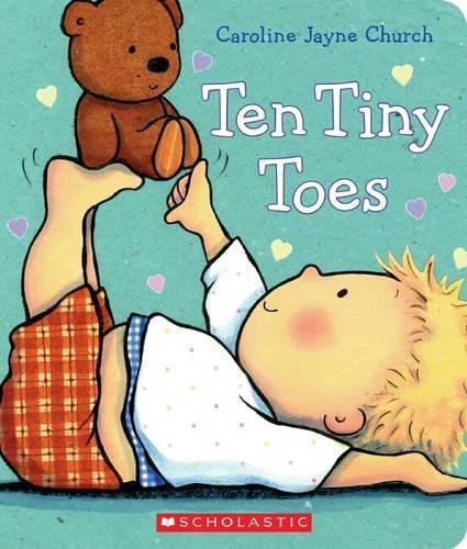 Caroline,Jayne Church Ten Tiny Toes (Libro di cartone)