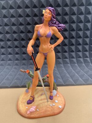 MARVEL - Psylocke Swimsuit Edition Premier Collection Polystone Statue Diamond
