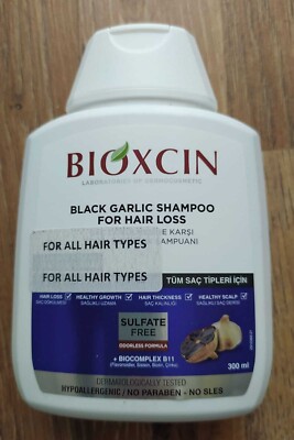 BIOXCIN BLACK GARLIC SHAMPOO 300 ML