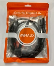 VANAUX RCA Cable, 2RCA Male to 2RCA Male Stereo Audio Cable (3.3 ft | 1m)