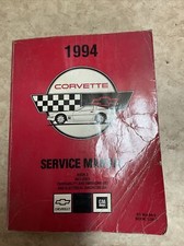 1994 Chevrolet Corvette Electrical And Emissions Service Manual Original