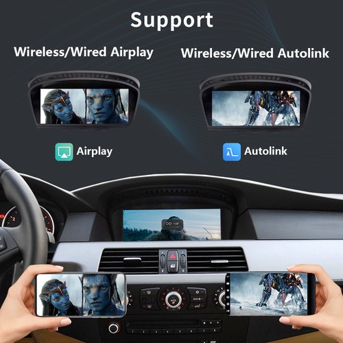 Für BMW E60 E61 E90 E91 CCC Linux CarPlay Android auto USB EQ GPS Navi Autoradio - Afbeelding 9 van 12