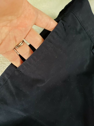 Pure Stuff Shorts Boys 14 Navy Golf Preppy Church Pockets Cargo Uniform Chino - Picture 8 of 11