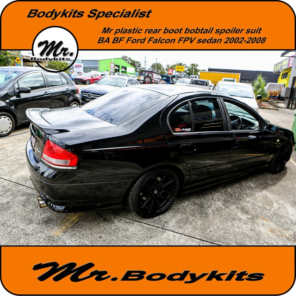 Alerón bobtail bota trasera de plástico para Ford Falcon FPV BA BF 2002-2008 Foto 4 de 4