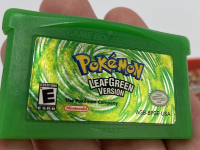 Pokemon Leaf Green Cartridge Inside Cartridge For A Real And