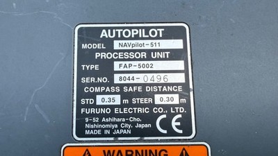 Furuno NAVpilot-511 Autopilot Course Computer FAP-5002 Processor Unit