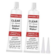 RTV Silicone Gasket Maker, High Temp Silicone Resist Oil, Anti 170g Transparent