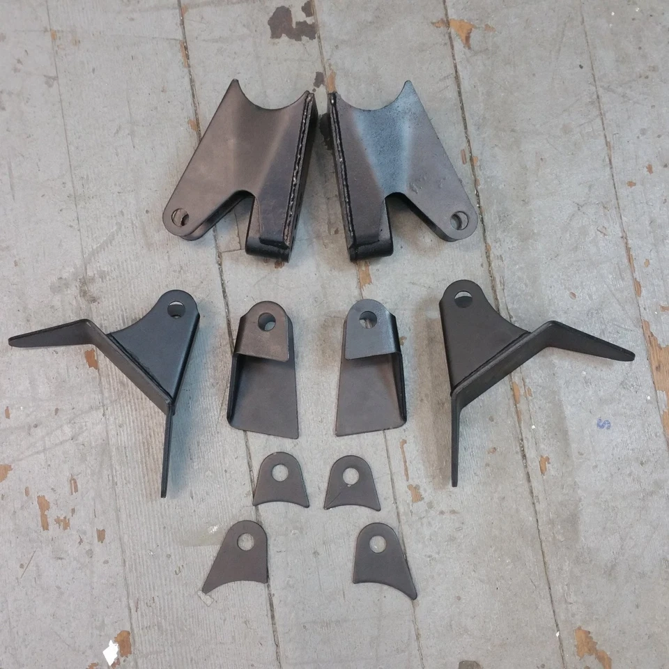 68-71 Ford Mercury Torino Rear Suspension Four 4 Link Kit GT Boss Muscle chrome - Image 2 of 4