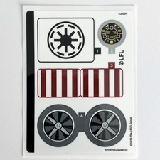 LEGO STICKER SHEET 75432 Star Wars V-19 Torrent Starfighter The Clone Wars TCW