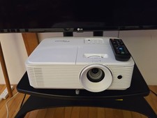 Optoma EH412x DLP Projector 4k 1080p 4500 Lumens Standard Throw Only 5 Hours Use