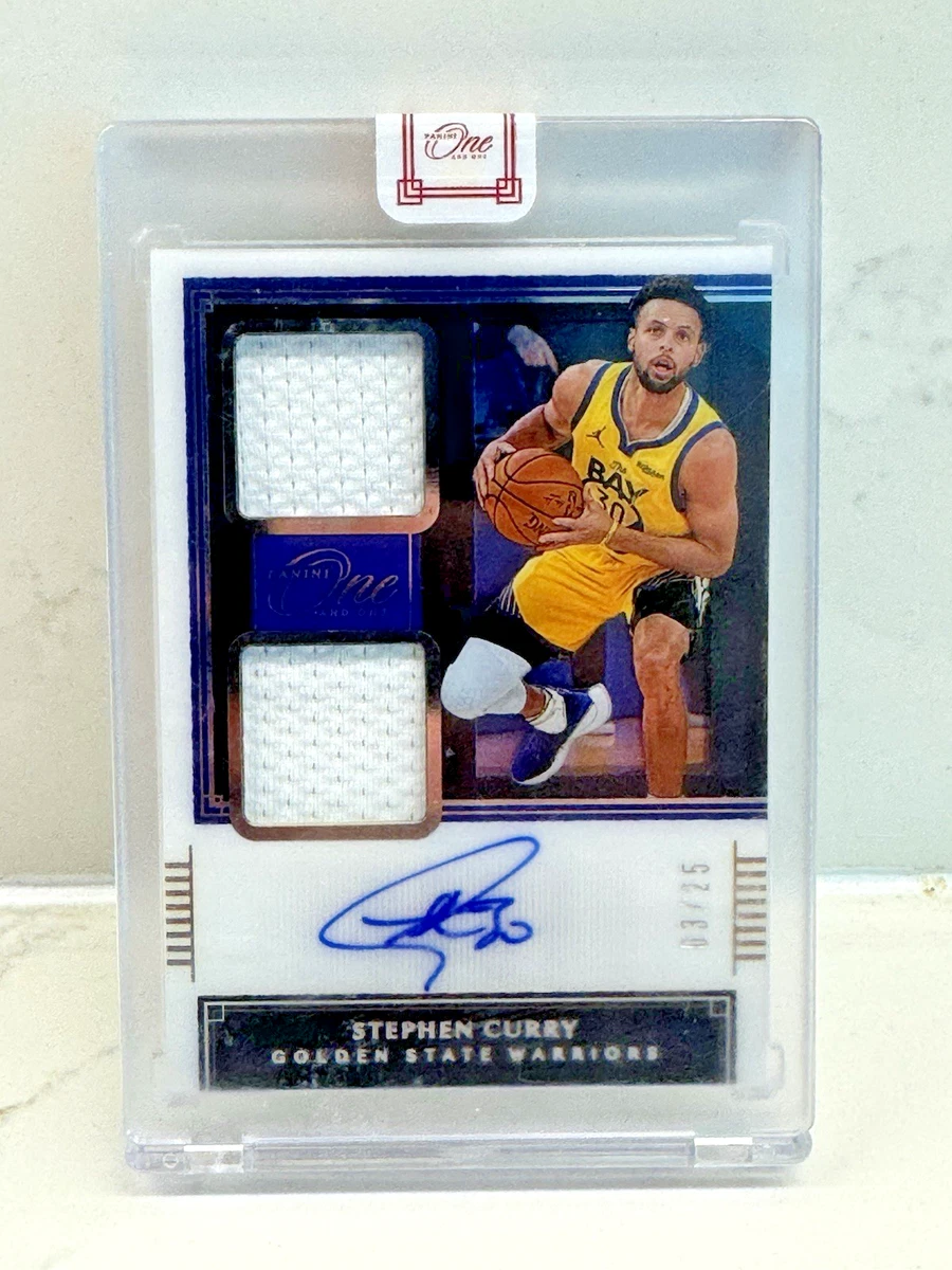 Panini Stephen Curry Basketball Original Autographed Sports