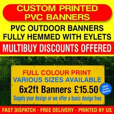 PVC Banners Heavy Duty Outdoor Custom Printed Advertising Vinyl Banner Signs