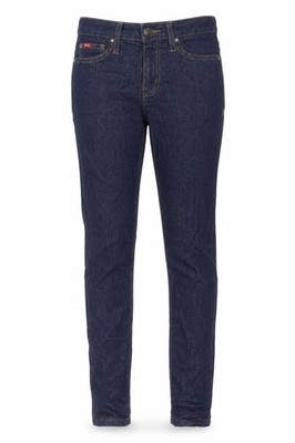 Lee Cooper Damen Skinny Jeans Größe 10 Blau Taschen Knopf W28 L28