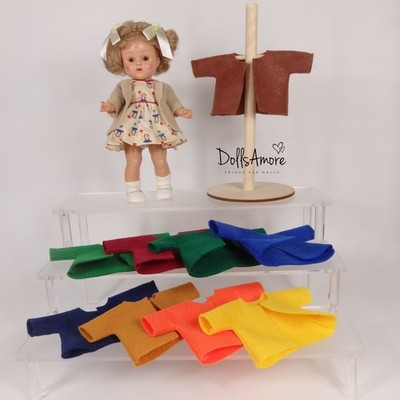 DOLL JACKET FITS VINTAGE GINNY, GINGER, MADAM ALEXANDER , MUFFIE & SIMILAR DOLLS