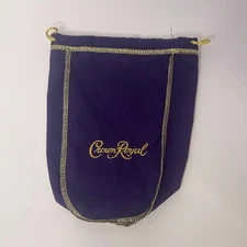 Crown Royale Drawstring Bags- Buyers Choice Variety Of Color/Size