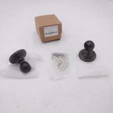 2 Pack Signature Hardware 040329-ORB Oil Rubbed Bronze Grab Bar Brackets