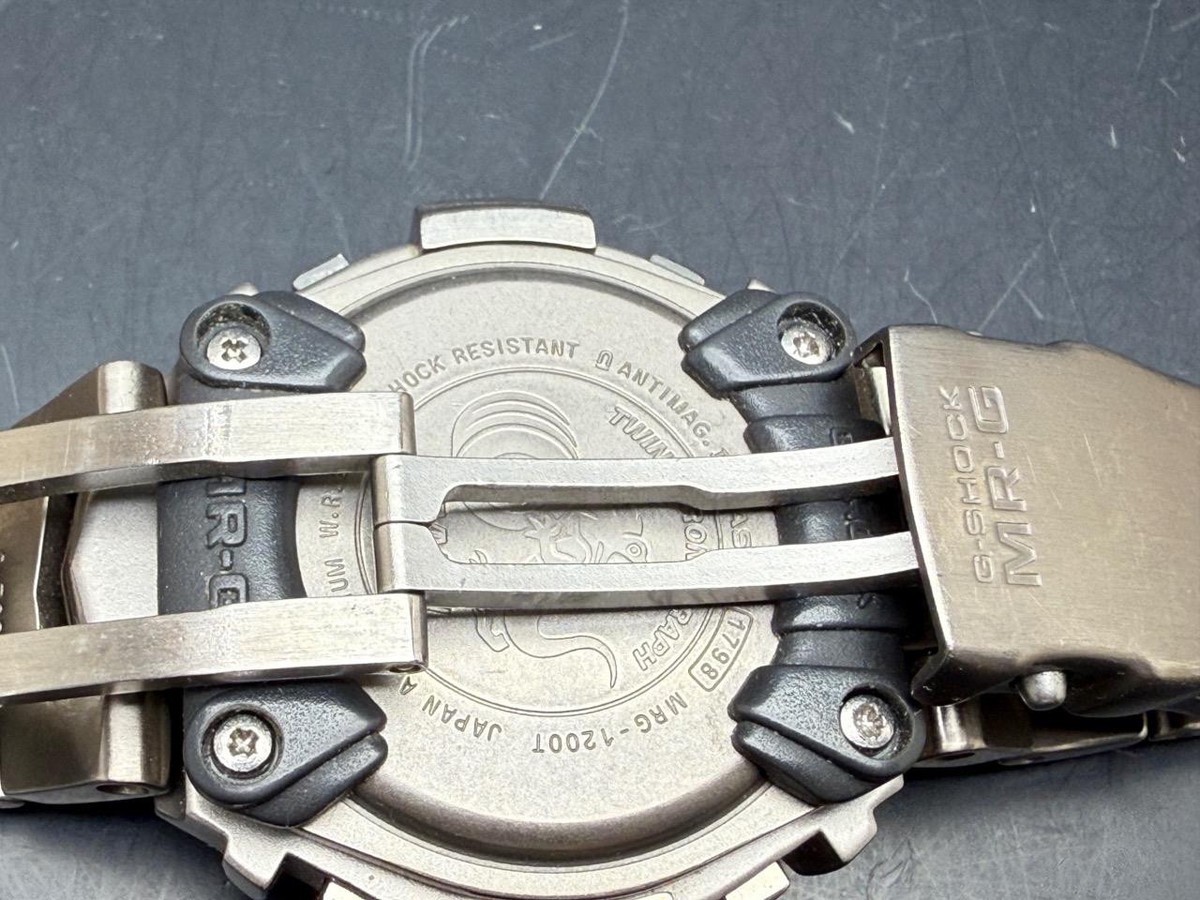Casio G-Shock MRG-1200T REVMAN Titanium Watch. | eBay