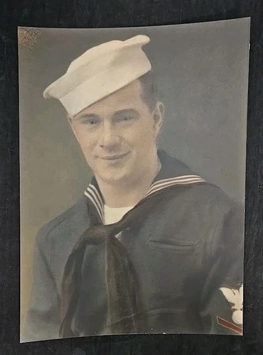 WW2 U.S. Navy Portrait Original RARE Photo 6x8 (5@10c)