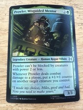 Prowler, Misguided Mentor - Foil - SPE - MTG - EN - NM - 0017