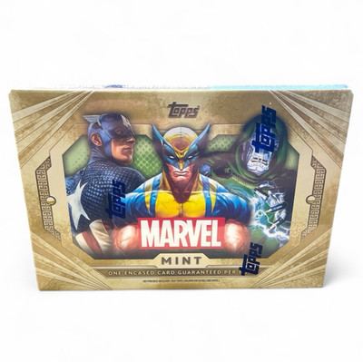 2025 Topps Marvel Mint Hobby Box Sealed Trading Cards Autographs Sketch Rare OVP