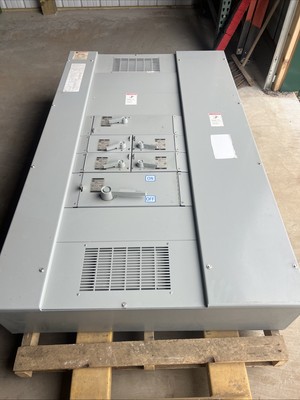 CUTLER HAMMER Pow-R-Line Panelboard 1200A 3Ph 480v 65k W/BREAKERS! MLO nos ED4U