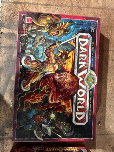 Vintage Dark World Mace of Chaos Board Game Mattel 100% Complete 1992