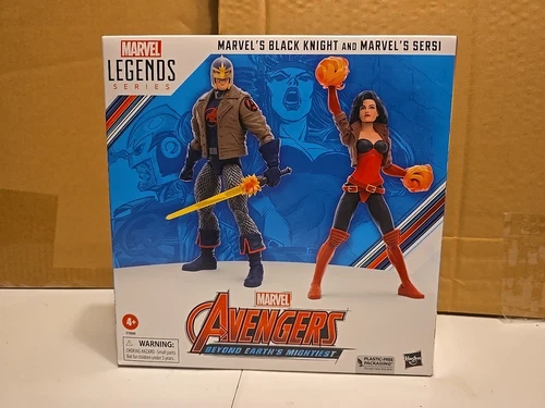 Marvel Legends 60th Anniversary Avengers Earth's Mightiest Black Knight & Sersi