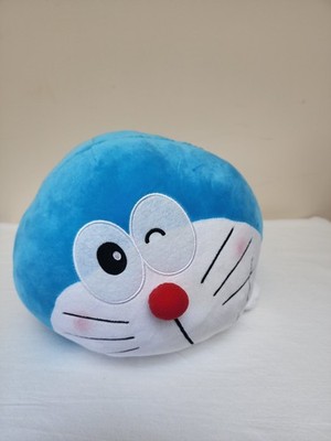 SEGA Doraemon Plush Stuffed Animal, Blue White Red, Tag Included