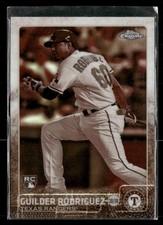 2015 Topps Chrome #122 Guilder Rodriguez Sepia Refractor