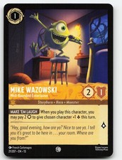 Mike Wazowski - Well-Rounded Entertainer 21/207 Attack of the Vine Lorcana NM