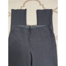 Quince ultra stretch ponte maternity ankle pants, black, size XS