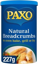 Paxo Quick and Easy Natural Breadcrumbs, 227 g Drum (Pack of 1)