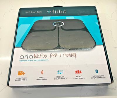 Fitbit Aria FB201B Wi-Fi Black Smart Scale