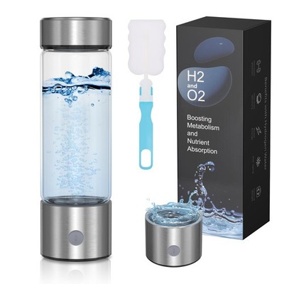 Ankilo Hydrogen Water Bottle, Portable Rechargeable Hydrogen Water lonizer wi...