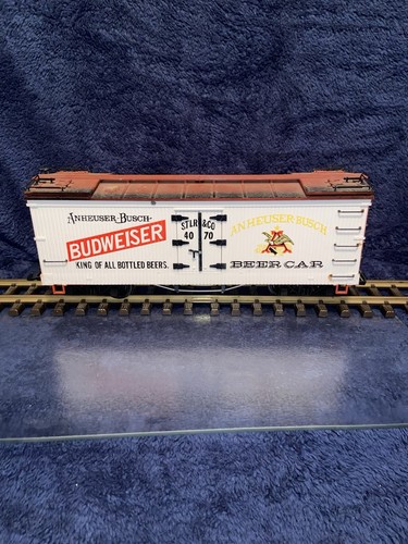 LGB Lehmann Escala G 4070 Anheuser-Busch Budweiser Cerveza Refrigerador Tren Vagón | Zustand: Used