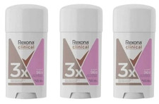 Rexona Antiperspirant Clinical Cream For Women 58 g, 3 Pack, Desodorante Classic